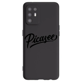 Picasee Μαύρη θήκη σιλικόνης για OPPO A94 5G - Picasee - old logo - black