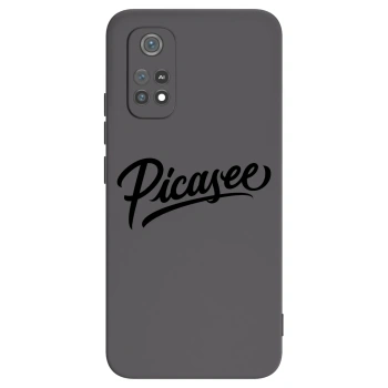Picasee Μαύρη θήκη σιλικόνης για Xiaomi Poco M4 Pro - Picasee - old logo - black