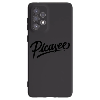 Picasee Μαύρη θήκη σιλικόνης για Samsung Galaxy A73 5G - Picasee - old logo - black