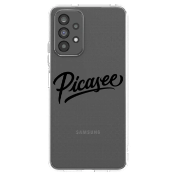 Picasee διαφανής θήκη σιλικόνης Samsung Galaxy A73 5G - Picasee - old logo - black