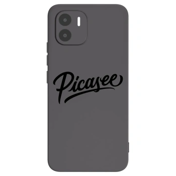 Picasee Μαύρη θήκη σιλικόνης για Xiaomi Redmi A1 - Picasee - old logo - black