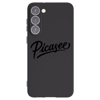 Picasee Μαύρη θήκη σιλικόνης για Samsung Galaxy S23+ 5G - Picasee - old logo - black