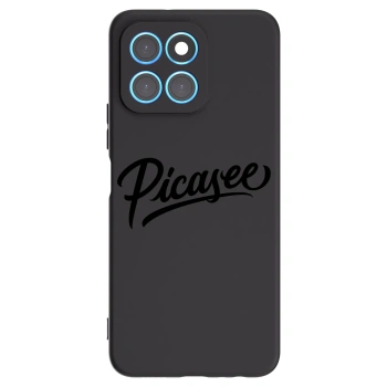 Picasee Μαύρη θήκη σιλικόνης για Honor X6 - Picasee - old logo - black
