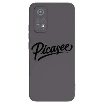 Picasee Μαύρη θήκη σιλικόνης για Xiaomi Redmi Note 11S 5G - Picasee - old logo - black