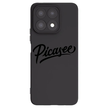 Picasee Μαύρη θήκη σιλικόνης για Honor X8a - Picasee - old logo - black