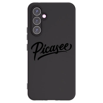 Picasee Μαύρη θήκη σιλικόνης για Samsung Galaxy A54 5G A546B - Picasee - old logo - black