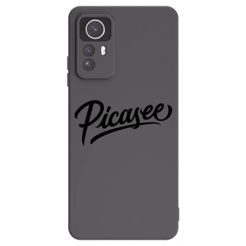 Picasee Μαύρη θήκη σιλικόνης για Xiaomi Redmi Note 12S - Picasee - old logo - black