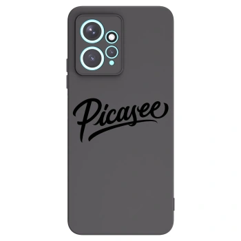 Picasee Μαύρη θήκη σιλικόνης για Xiaomi Redmi Note 12 4G - Picasee - old logo - black