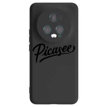 Picasee Μαύρη θήκη σιλικόνης για Honor Magic5 Pro - Picasee - old logo - black
