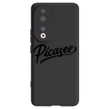Picasee Μαύρη θήκη σιλικόνης για Honor 90 5G - Picasee - old logo - black