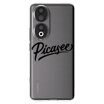 Picasee διαφανής θήκη σιλικόνης Honor 90 5G - Picasee - old logo - black