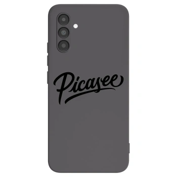 Picasee Μαύρη θήκη σιλικόνης για Samsung Galaxy A04s A047F - Picasee - old logo - black