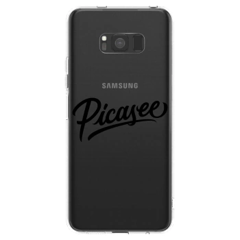 Picasee διαφανής θήκη σιλικόνης Samsung Galaxy S8 G950F - Picasee - old logo - black
