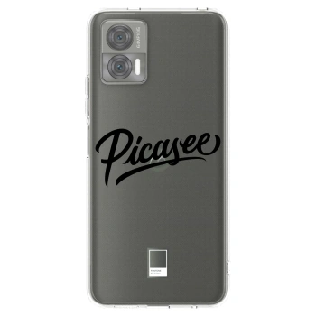 Picasee διαφανής θήκη σιλικόνης Motorola Edge 30 Neo - Picasee - old logo - black