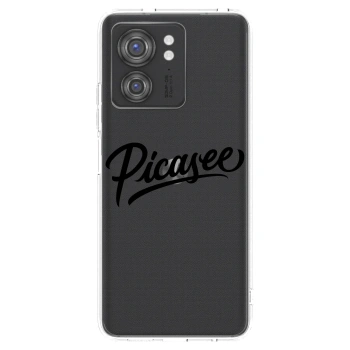 Picasee διαφανής θήκη σιλικόνης Motorola Edge 40 - Picasee - old logo - black