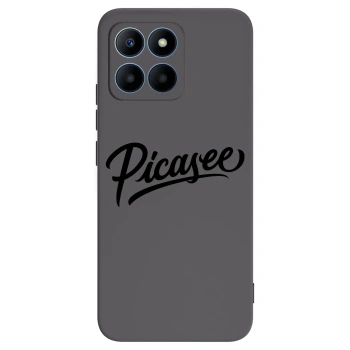 Picasee Μαύρη θήκη σιλικόνης για Honor 70 Lite - Picasee - old logo - black