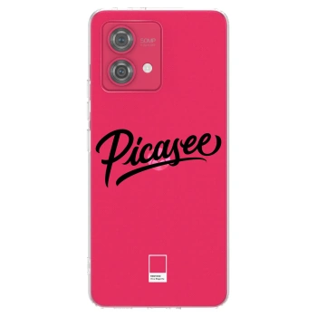 Picasee διαφανής θήκη σιλικόνης Motorola Moto G84 5G - Picasee - old logo - black