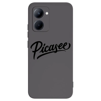 Picasee Μαύρη θήκη σιλικόνης για Realme C33 (2023) - Picasee - old logo - black