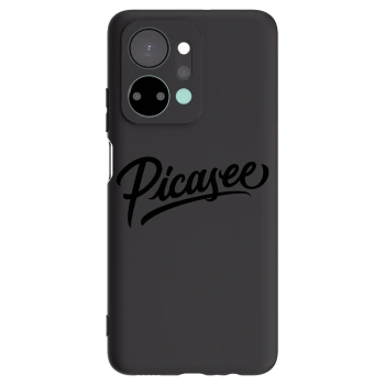 Picasee Μαύρη θήκη σιλικόνης για Honor X7a - Picasee - old logo - black