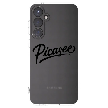 Picasee διαφανής θήκη σιλικόνης Samsung Galaxy S23 FE S711B - Picasee - old logo - black