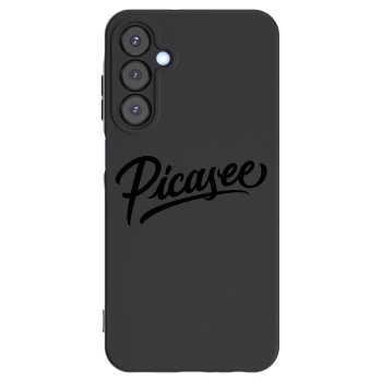 Picasee Μαύρη θήκη σιλικόνης για Samsung Galaxy A25 A256B 5G - Picasee - old logo - black