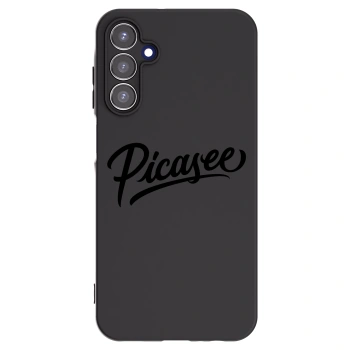 Picasee Μαύρη θήκη σιλικόνης για Samsung Galaxy A15 A155F 4G - Picasee - old logo - black