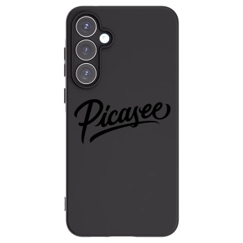 Picasee Μαύρη θήκη σιλικόνης για Samsung Galaxy A55 5G A556B - Picasee - old logo - black