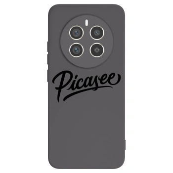 Picasee Μαύρη θήκη σιλικόνης για Realme 12 Pro 5G - Picasee - old logo - black