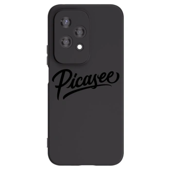 Picasee Μαύρη θήκη σιλικόνης για Honor 200 Lite - Picasee - old logo - black