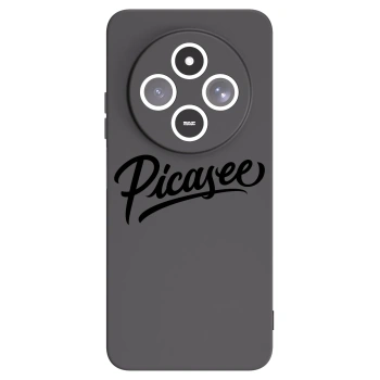 Picasee Μαύρη θήκη σιλικόνης για Xiaomi Redmi 14C - Picasee - old logo - black
