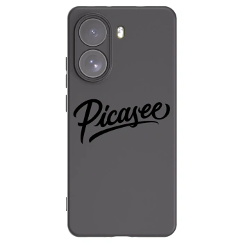 Picasee Μαύρη θήκη σιλικόνης για Xiaomi Poco X7 - Picasee - old logo - black