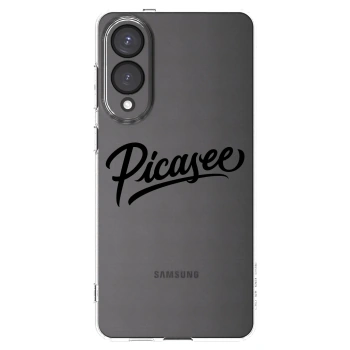 Picasee διαφανής θήκη σιλικόνης Samsung Galaxy S25 Edge 5G - Picasee - old logo - black