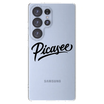 Picasee διαφανής θήκη σιλικόνης Samsung Galaxy S25 Ultra 5G - Picasee - old logo - black