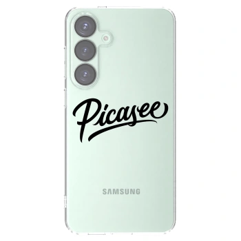 Picasee διαφανής θήκη σιλικόνης Samsung Galaxy S25+ 5G - Picasee - old logo - black