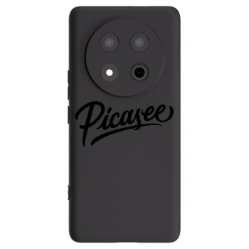 Picasee Μαύρη θήκη σιλικόνης για Honor Magic7 Lite 5G - Picasee - old logo - black
