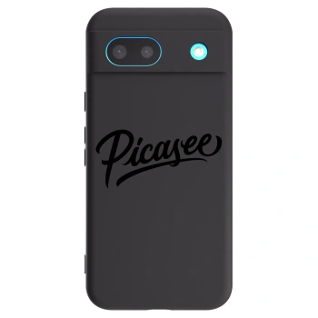 Picasee Μαύρη θήκη σιλικόνης για Google Pixel 8 - Picasee - old logo - black