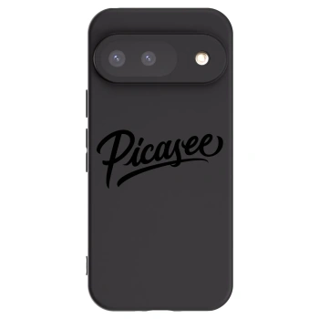 Picasee Μαύρη θήκη σιλικόνης για Google Pixel 9 - Picasee - old logo - black
