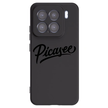 Picasee Μαύρη θήκη σιλικόνης για Xiaomi 15 - Picasee - old logo - black
