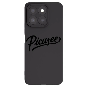 Picasee Μαύρη θήκη σιλικόνης για Honor X8c - Picasee - old logo - black