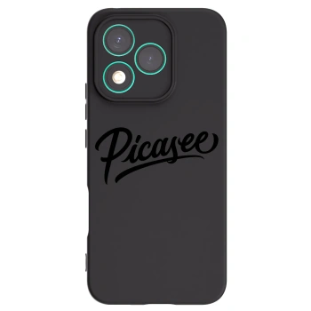 Picasee Μαύρη θήκη σιλικόνης για Honor 400 Lite 5G - Picasee - old logo - black