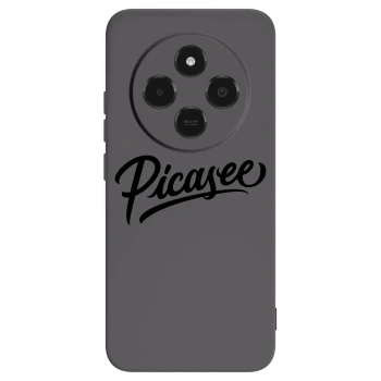 Picasee Μαύρη θήκη σιλικόνης για Xiaomi Poco C75 - Picasee - old logo - black