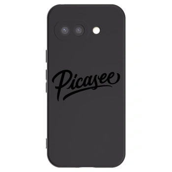 Picasee Μαύρη θήκη σιλικόνης για Google Pixel 9a - Picasee - old logo - black