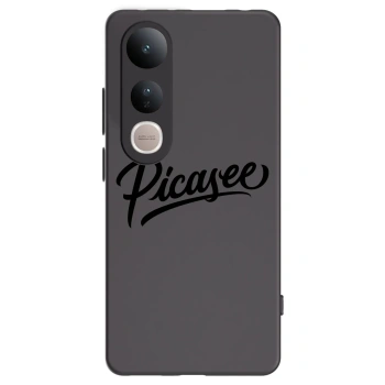 Picasee Μαύρη θήκη σιλικόνης για Vivo V50 Lite 5G - Picasee - old logo - black