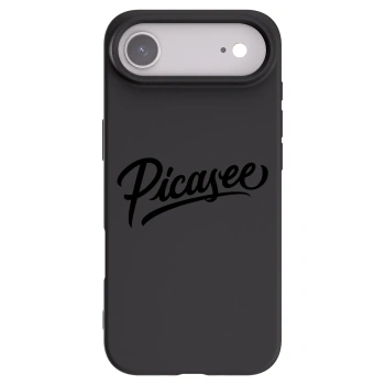Picasee Μαύρη θήκη σιλικόνης για Apple iPhone Air - Picasee - old logo - black