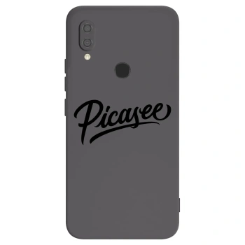 Picasee Μαύρη θήκη σιλικόνης για Xiaomi Redmi 7 - Picasee - old logo - black