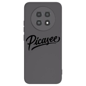 Picasee Μαύρη θήκη σιλικόνης για Realme 12X - Picasee - old logo - black