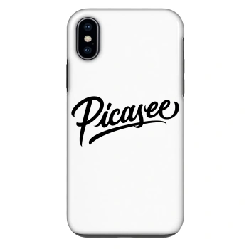 Θήκη για Apple iPhone X/XS - Picasee - old logo - black