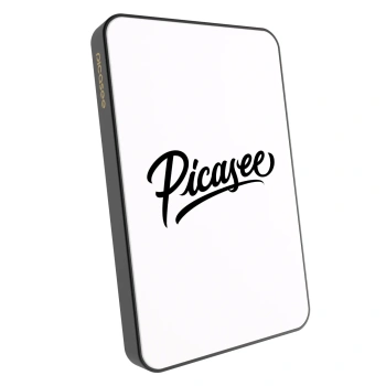 Powerbank με MagSafe 5 000 mAh Γκρί - Picasee - old logo - black