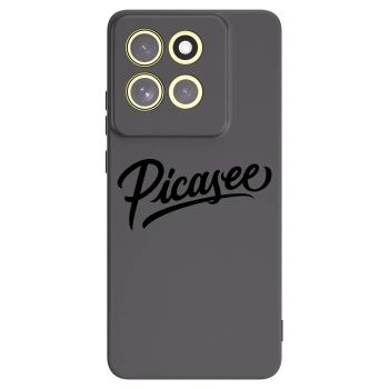 Picasee Μαύρη θήκη σιλικόνης για Motorola Moto G86 5G - Picasee - old logo - black