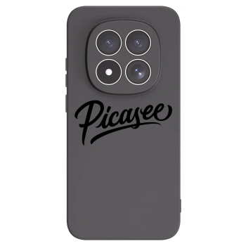 Picasee Μαύρη θήκη σιλικόνης για Xiaomi Redmi Note 15 Pro 4G - Picasee - old logo - black